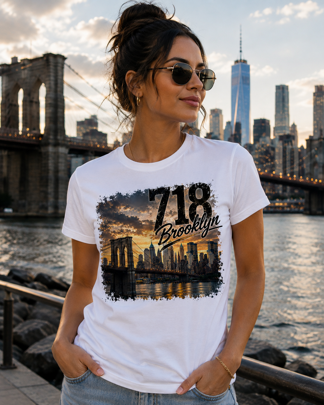 Representing 718- Women T-shirt