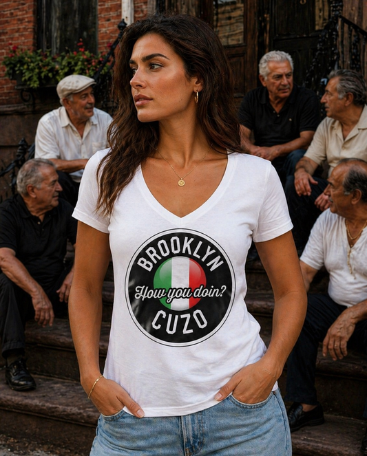 Brooklyn Cuzo- How u doin- V-Neck
