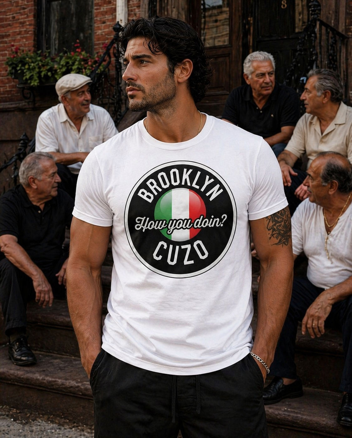 Brooklyn Cuzo- How you doin? T-Shirt