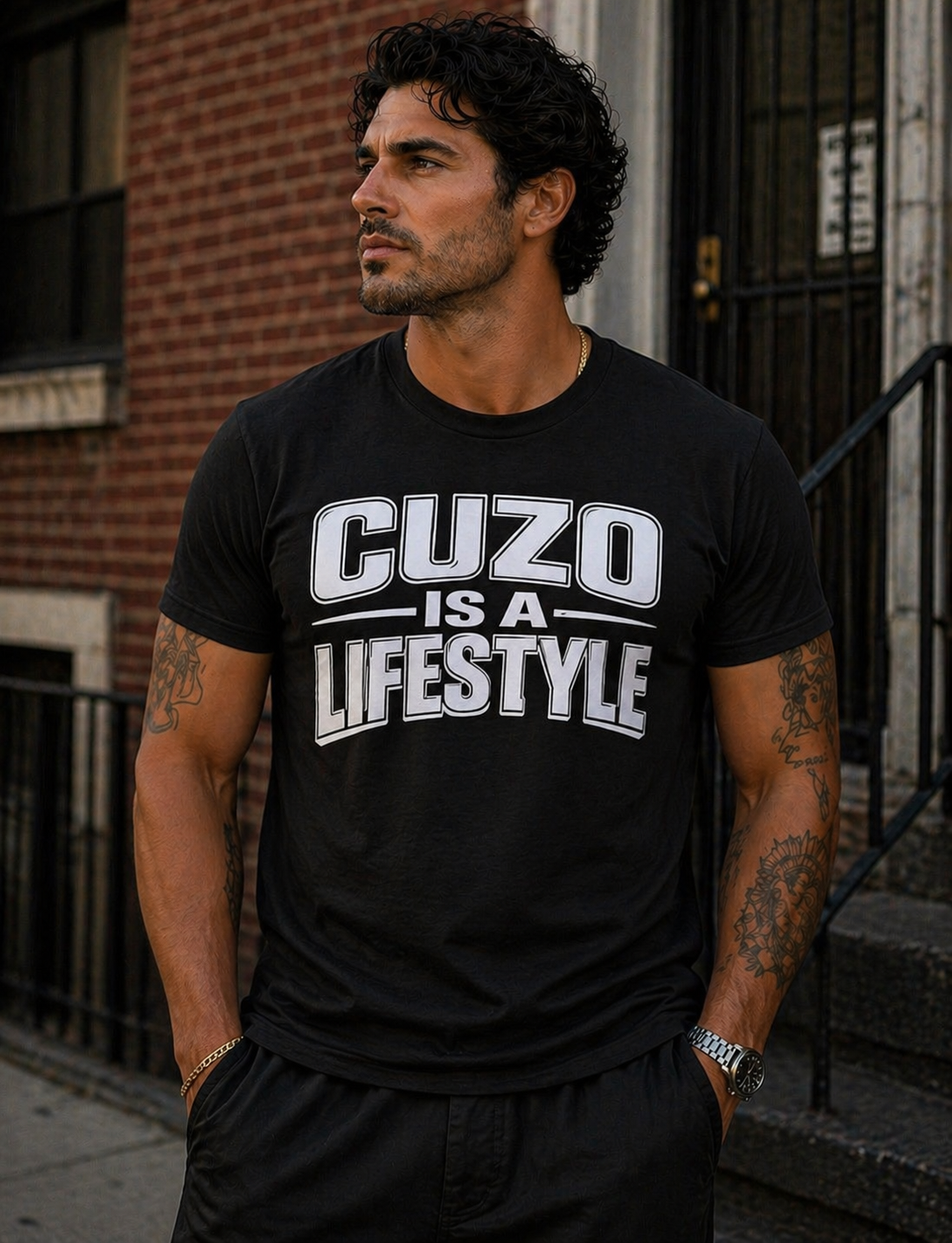 Cuzo Is a Lifestyle T-Shirt