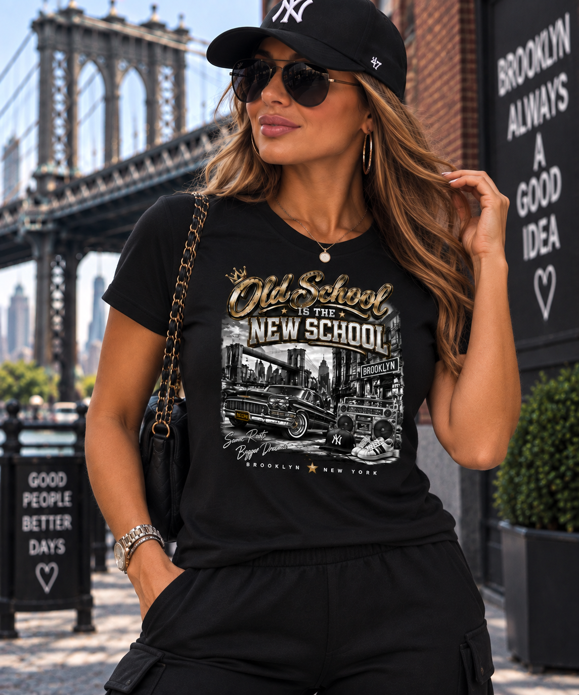 Old school is the News School- T-Shirt