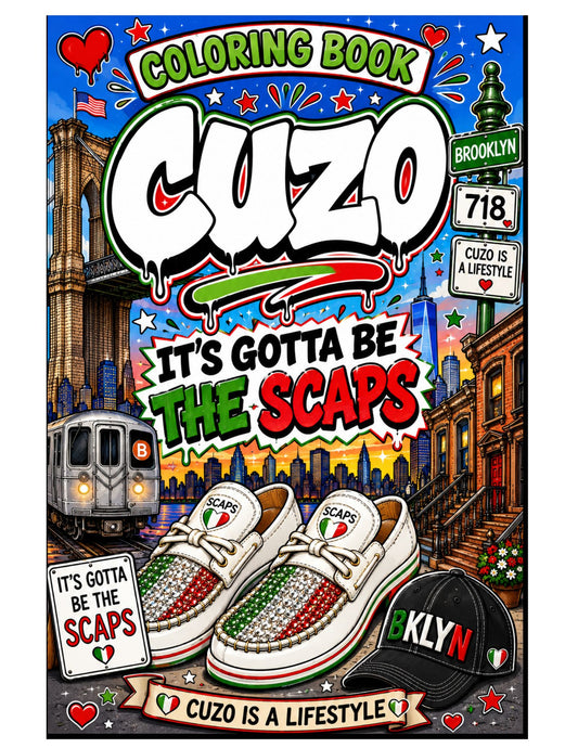 Brooklyn Cuzo Coloring Book