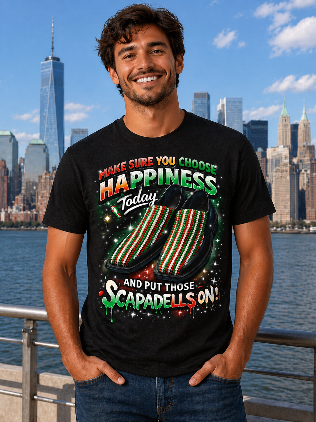 Make sure you Choose Happiness Scaps T-shirt