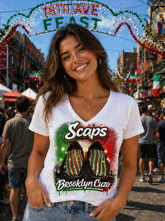 Scaps on ya V-Neck