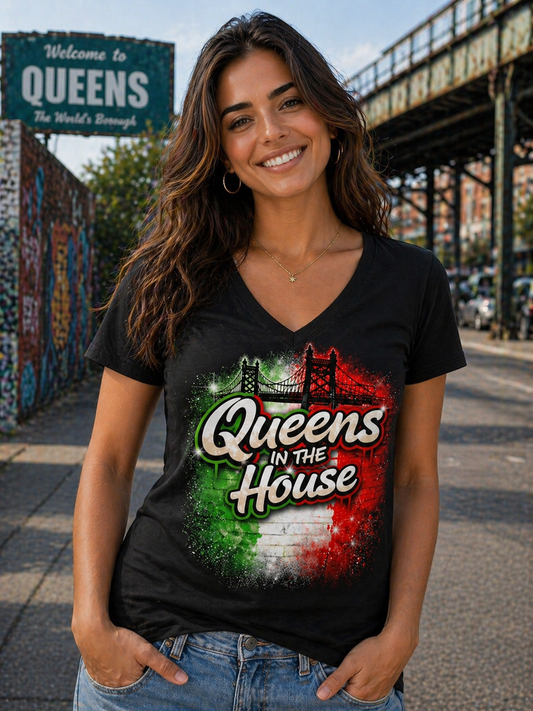 Queens in the House V-neck