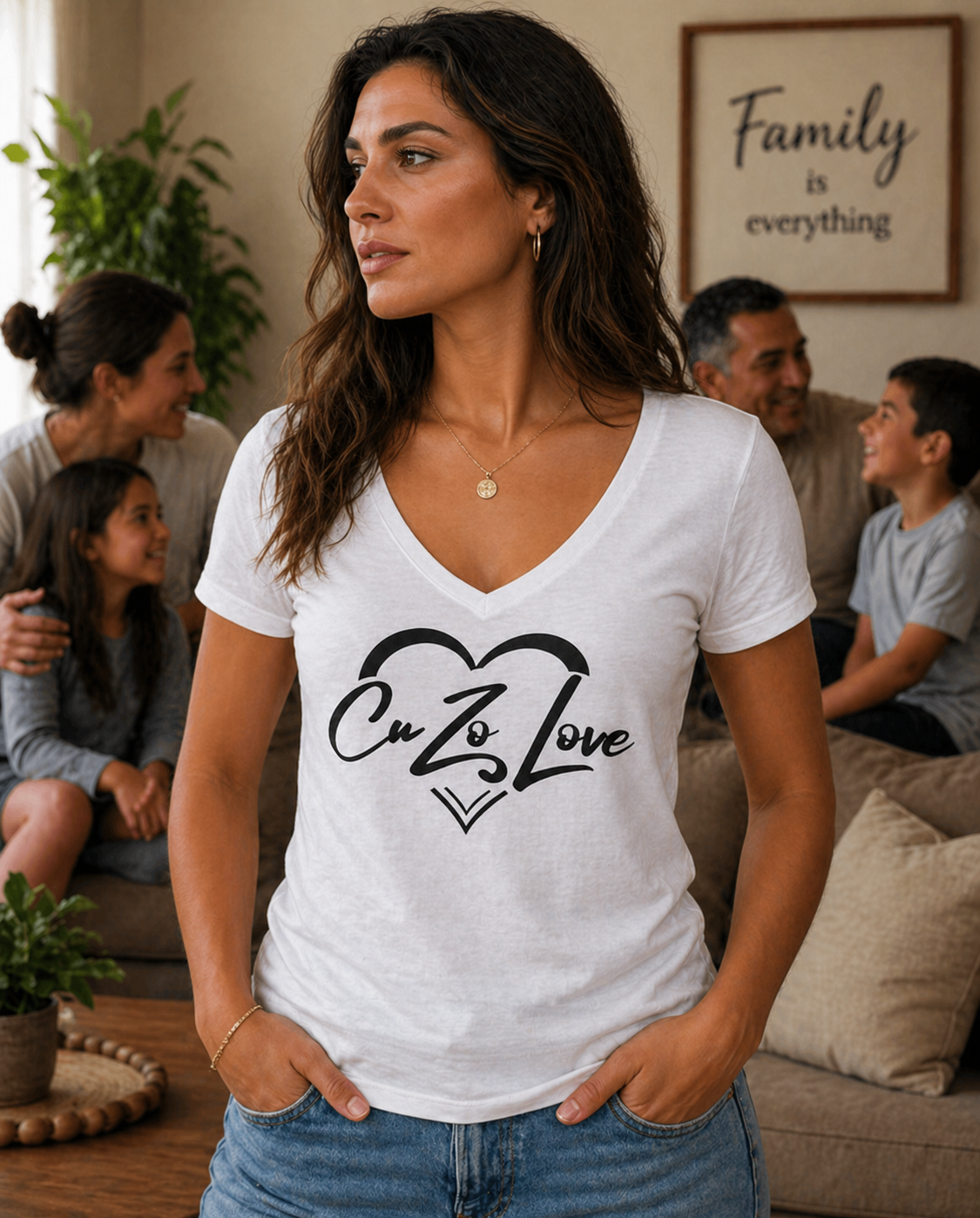 Cuzo Love- V-neck