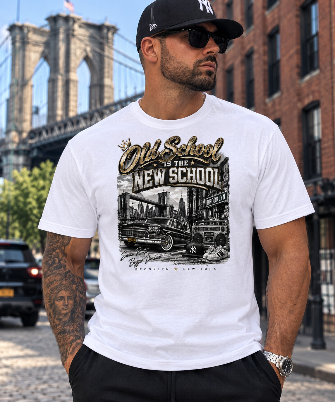 T-Shirt Old School is the New School