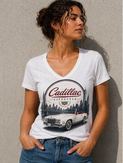 Cadillac V-Neck Shirt
