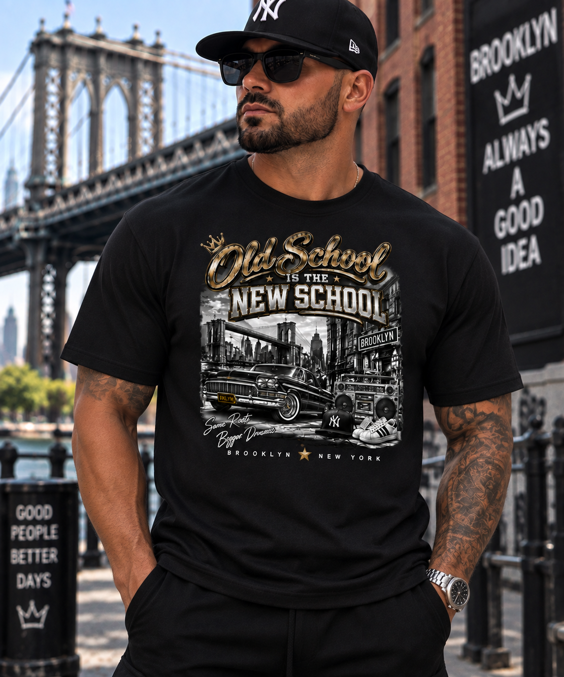 T-Shirt Old School is the New School