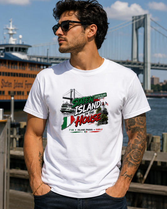 Staten Island in the House- T-Shirt